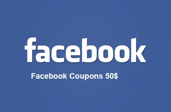 Buy Facebook 50$ Coupons