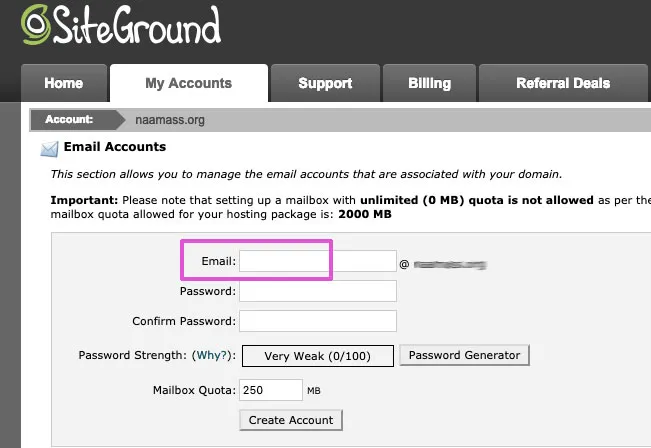 Buy Siteground Hosting Accounts