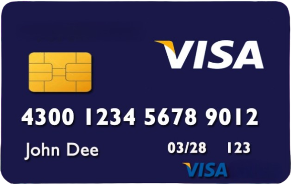 Buy Virtual Visa Card BIN 451946